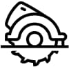 Icon of a circular saw