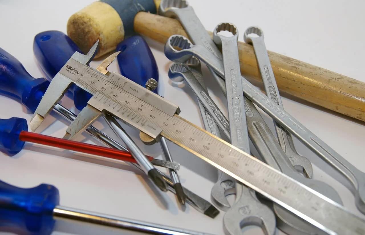 Precision tools used for custom part fabrication